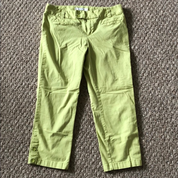 Loft size 2 neon capris - Picture 1 of 4
